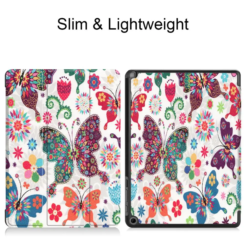 

Ultra Thin Slim Luxury Folio Stand Lightweight Leather Case Protective Cover for Acer Chromebook Tab 10 D651N 9.7" inch Tablet