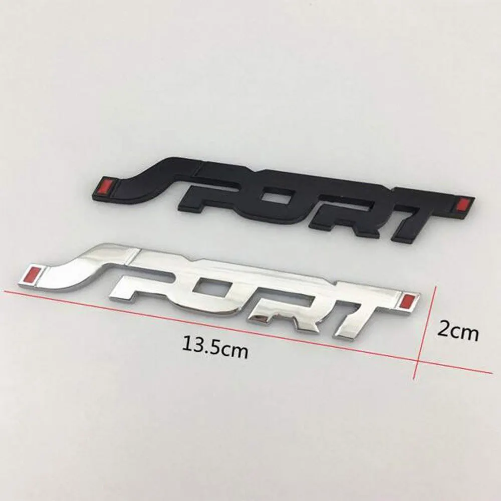 1 шт. 3D металлическая Спортивная Премиум боковые зеркала автомобиля Fender задний