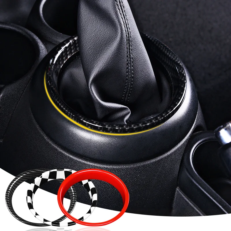 

Car Gear Shift Panel ABS Decorative Cover Sticker For BMW MINI Cooper JCW F54 F55 F56 F57 F60 Interior Modification Accessories
