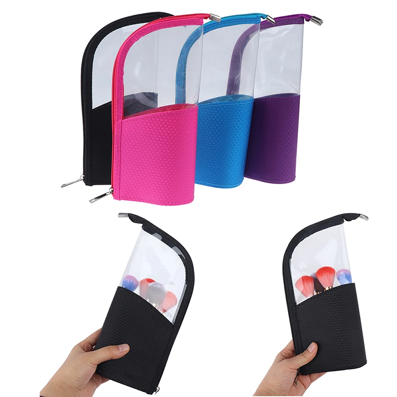 Дорожный держатель для кистей макияжа пыленепроницаемый водонепроницаемый