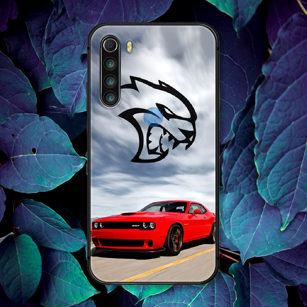 

Dodge Challenger SRT Sport Car Phone Case For Xiaomi Redmi Note 7 8 8T 9 9S 4X 7 7A 9A K30 Pro Ultra black Prime Trend