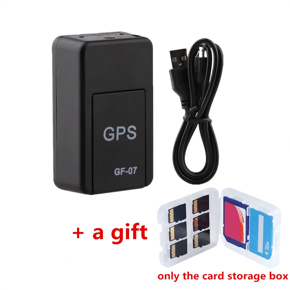 A Мини-GF-07 gps-трекер для автомобиля, длительное время ожидания, магнитное устройство слежения для автомобиля/человека, трекер местоположения, gps-система локатора - Цвет: A