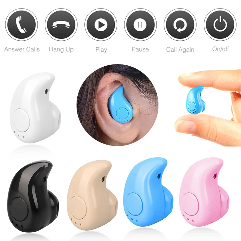 

S530 Bluetooth Headset Sports Stereo Ear Hanging Bluetooth Earphone Handfree Calls For All Smart Phones 5 Colors