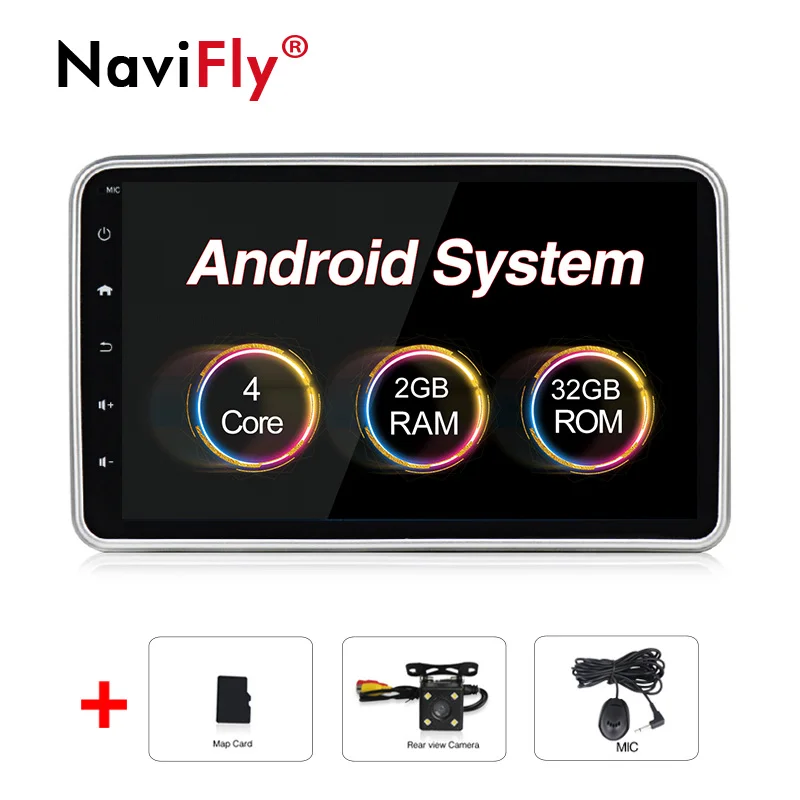 add camera Android9.0 wifi 4G 2din 1din Универсальная автомобильная радио gps кассета с BT RDS DVR Камера просмотра OBD2 carplay - Цвет: add camera