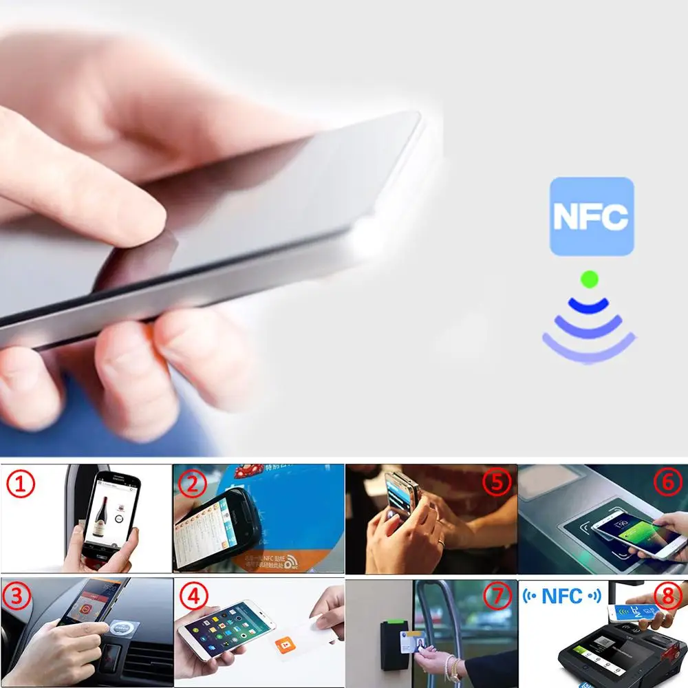 10 шт. Универсальный Ntag 215 NFC тег смарт чип RFID потребление круглый Пустые бирки