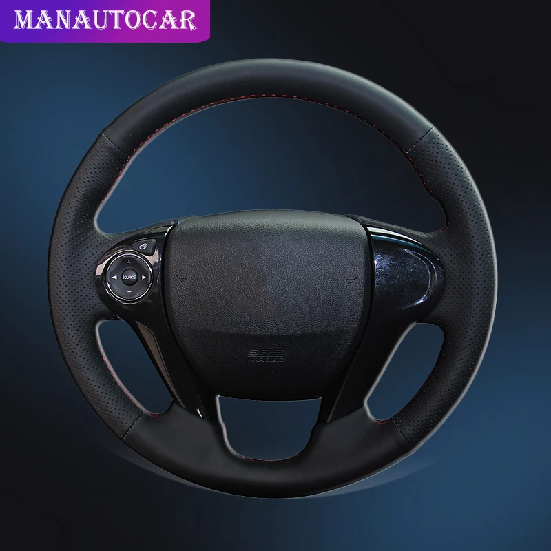 Ручной швейный чехол рулевого колеса автомобиля для Honda Accord 9 odysley Crosstour 2013 2016