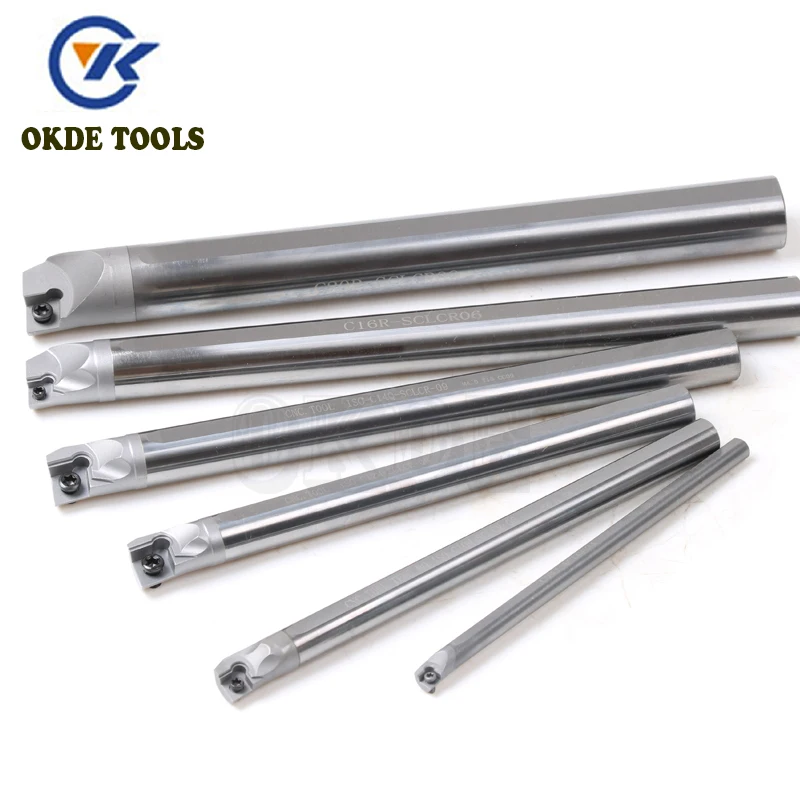 10mm-32mm 80 degree solid carbide SCLPR CNC lathe internal turning tool holder boring bar coolant cylinder | Инструменты