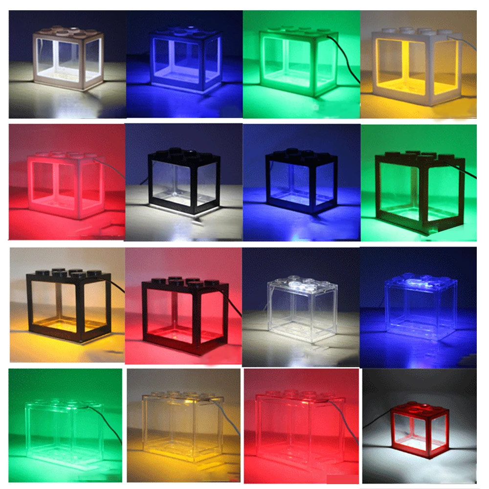 Домашний декор разноцветные штабелируемые строительные блоки экологичные