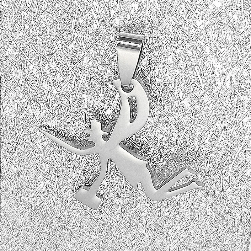 Подвеска из нержавеющей стали для Хэллоуина полированная подвеска модные