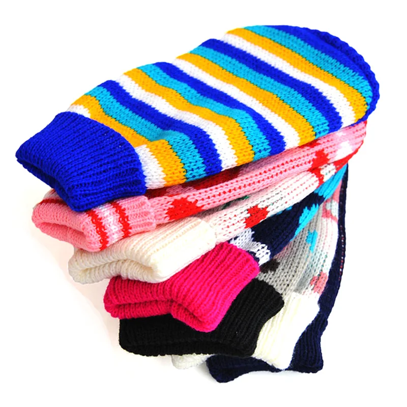 1 шт. теплые зимние Рождественские свитера для собак повседневная одежда