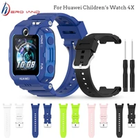 watchband for huawei children%e2%80%98s watch 4x strap silicone wrist band replacement bracelet wristband sports soft children%e2%80%98s correa