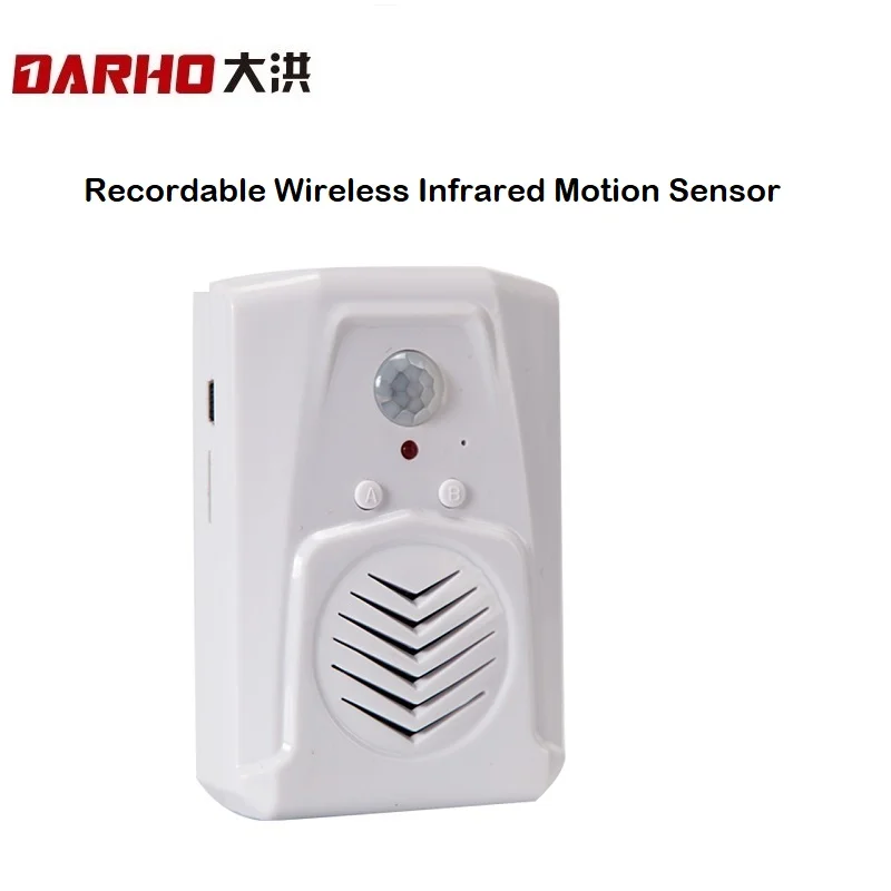 

Беспроводной инфракрасный датчик движения Darho с функцией записи, напоминание о предотвращении эпидемии для магазина, посетителей, добро пожаловать, звонок