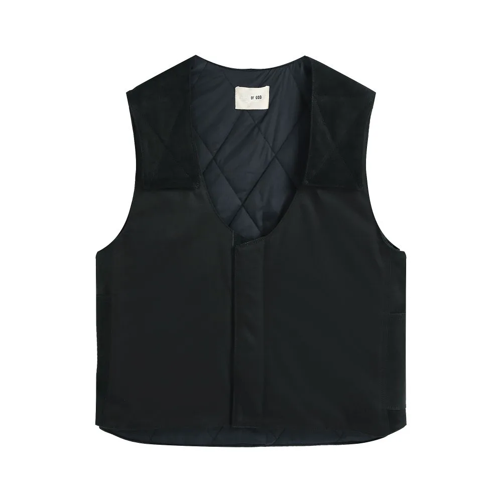 

Grace Of God Spring Men's Comfortable High Street Hip Hop Tooling Style Tactical Sleeveless Vest