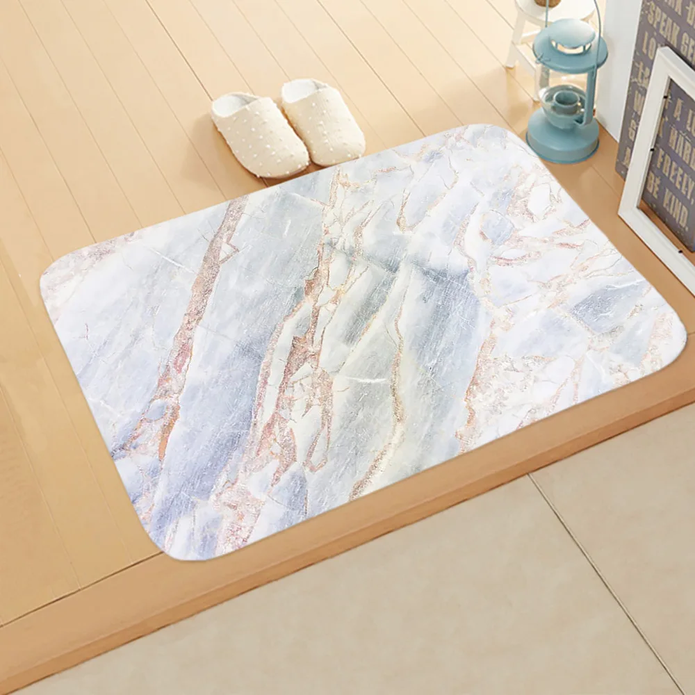 

Custom 3D Pattern Entrance Door Mat Home Hallway Floor Decoration Living Room Carpet Pink Bathroom Anti-Slip Rug