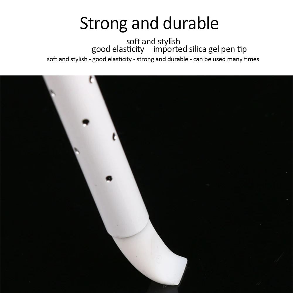 5 шт. двойная головка для дизайна ногтей дизайн полый резьбы по дереву