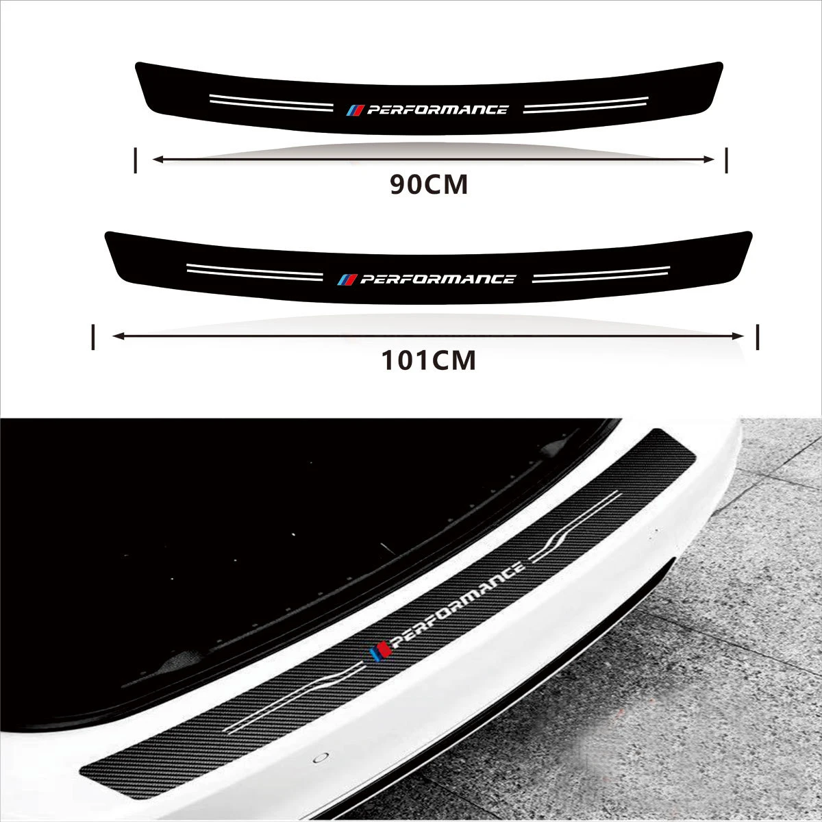 Наклейка на порог БАГАЖНИКА АВТОМОБИЛЯ протектор заднего бампера наклейка для BMW