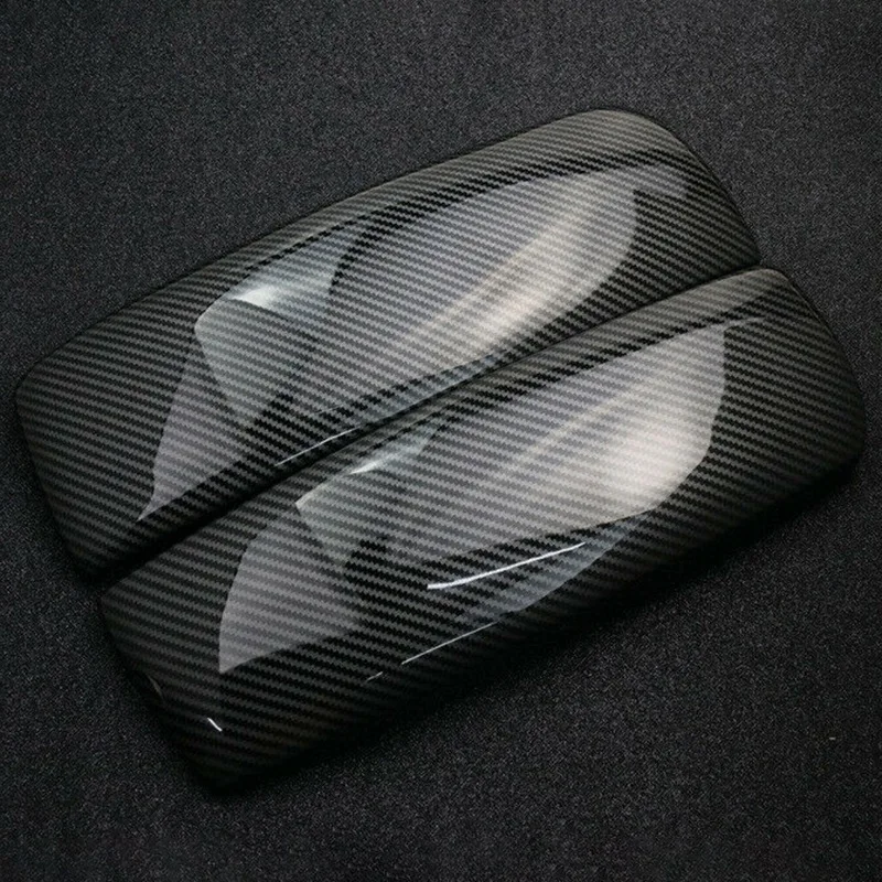 

Carbon Fiber Car Storage Box Panel Cover Armrest Box Panel for -BMW X5 X6 E70 E71 Center Console Decoration Stickers