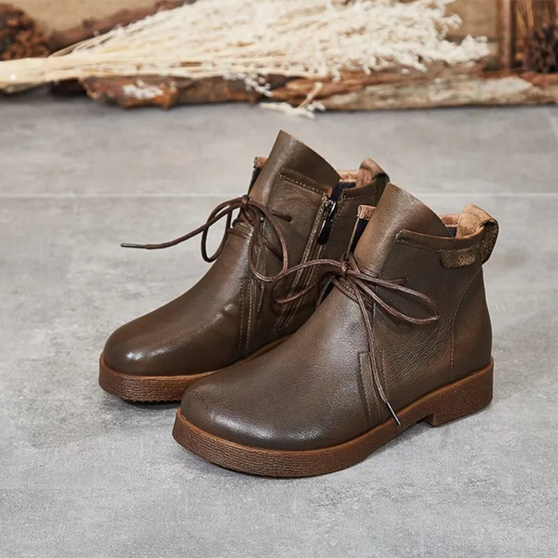 

Модные Ботинки Martin для женщин, новинка сезона осень-зима 2019, кожаные удобные женские ботинки на плоской подошве, повседневные женские ботин...