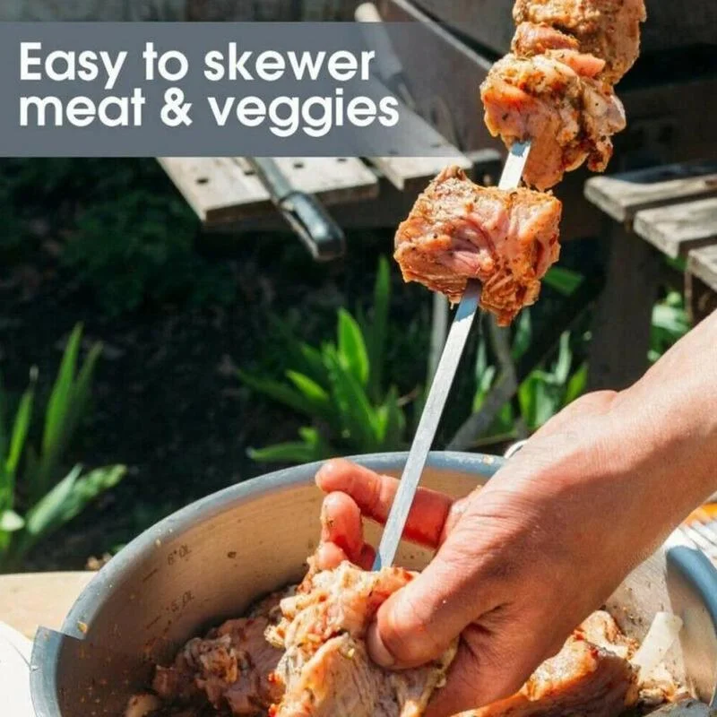 10 шт. иглы для барбекю из нержавеющей стали | Дом и сад