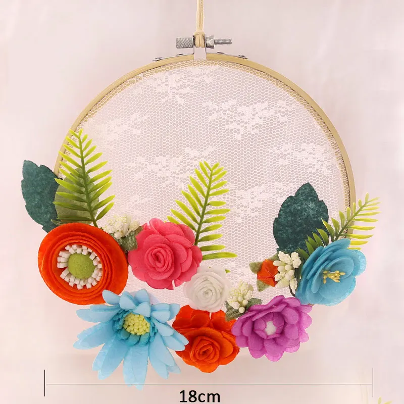 Фетр ручной работы цветочный орнамент наборы для ремесла гостиной и спальни