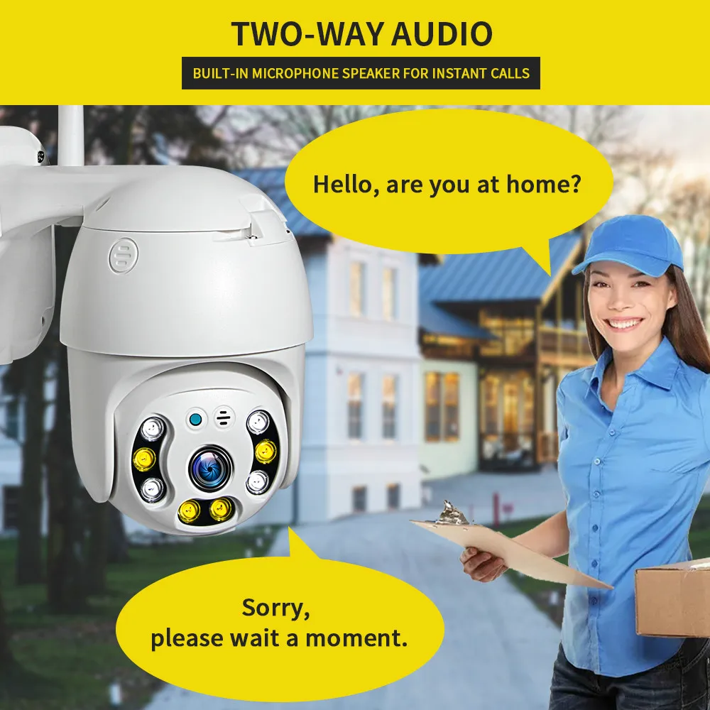 Продажа INQMEGA PTZ наружная камера 3MP Wifi 4X Zoom Tuya Smart Life Cloud Alex камера видеонаблюдения S Action Cctv камера безопасности