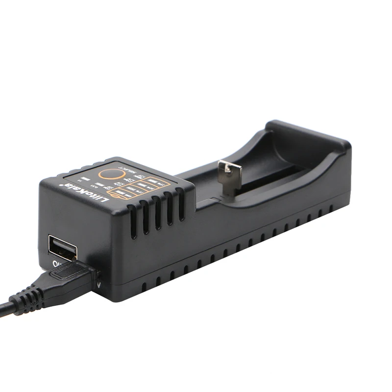 Lii-100 зарядное устройство для 26650 16340 RCR123 14500 LiFePO4 1,2 в Ni-MH Ni-Cd