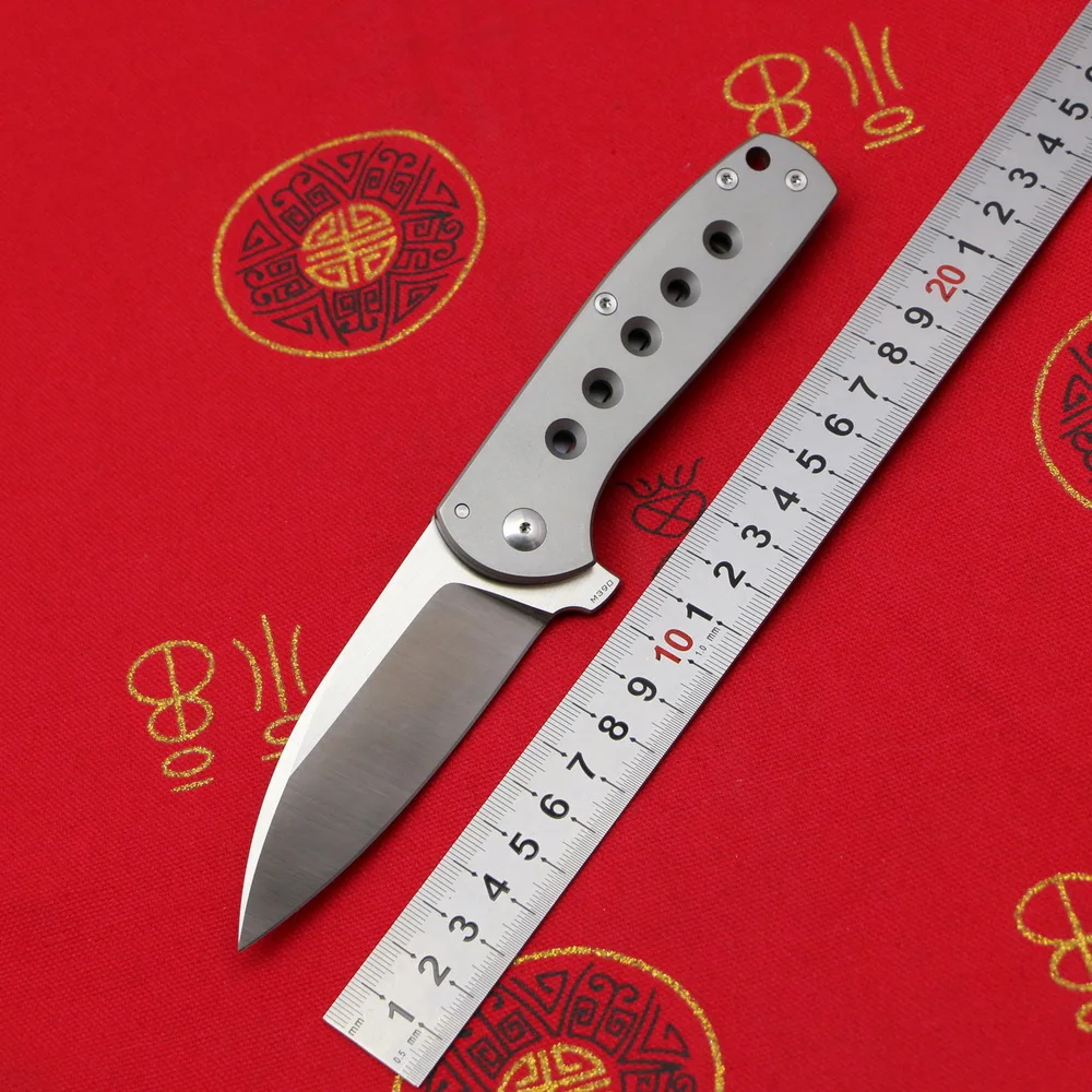 Лезвие DICORIA Falcon M390 с титановой ручкой тактические ножи для выживания охоты