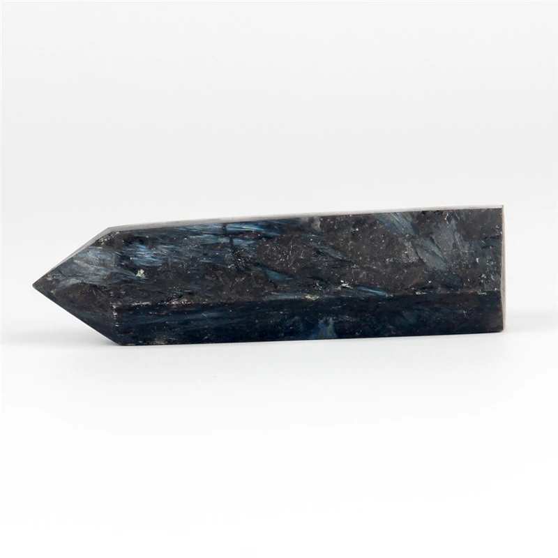 75 мм натуральный резной скипетр точки палочка фейерверк камень лабрадорит