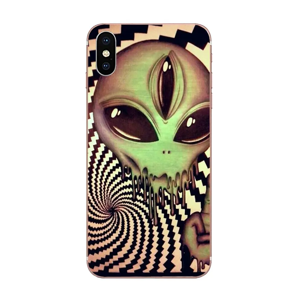 On Sale Phone Case For Xiaomi Redmi Mi 4 7A 9T K20 CC9 CC9e Note 7 9 Y3 SE Pro Prime Go Play Skrillex Alien Head | Мобильные
