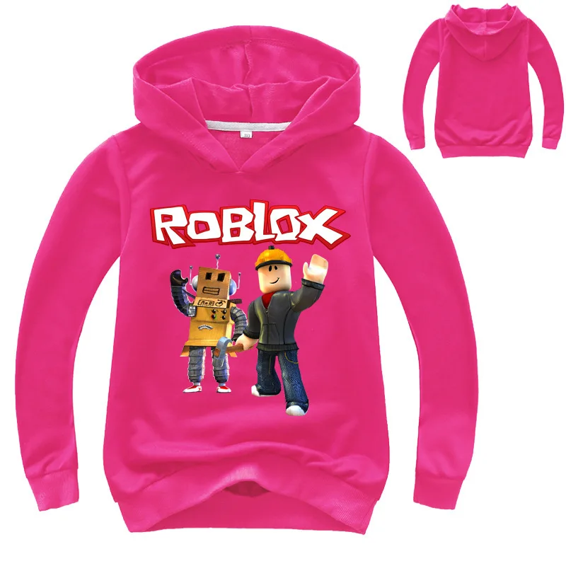 

Fall New Roloxing Children's Hoodie Long Sleeve Pullovers Hooded Sweatshirts For Boys And Girls Ages 2-16