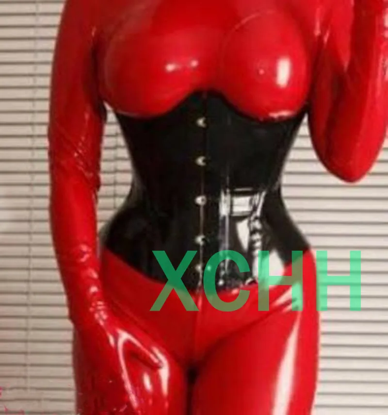 Новинка сексуальный экзотический женский латексный корсет ручной работы на
