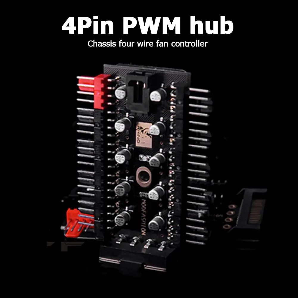 Материнская плата 4 Pin PWM от 1 до 10 кулеров разветвитель компьютера удлинитель 12 В