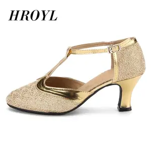 Женская обувь для танцев, с резиновой подошвой, для бальных танцев, сальсы, Танго, латиноамериканских танцев