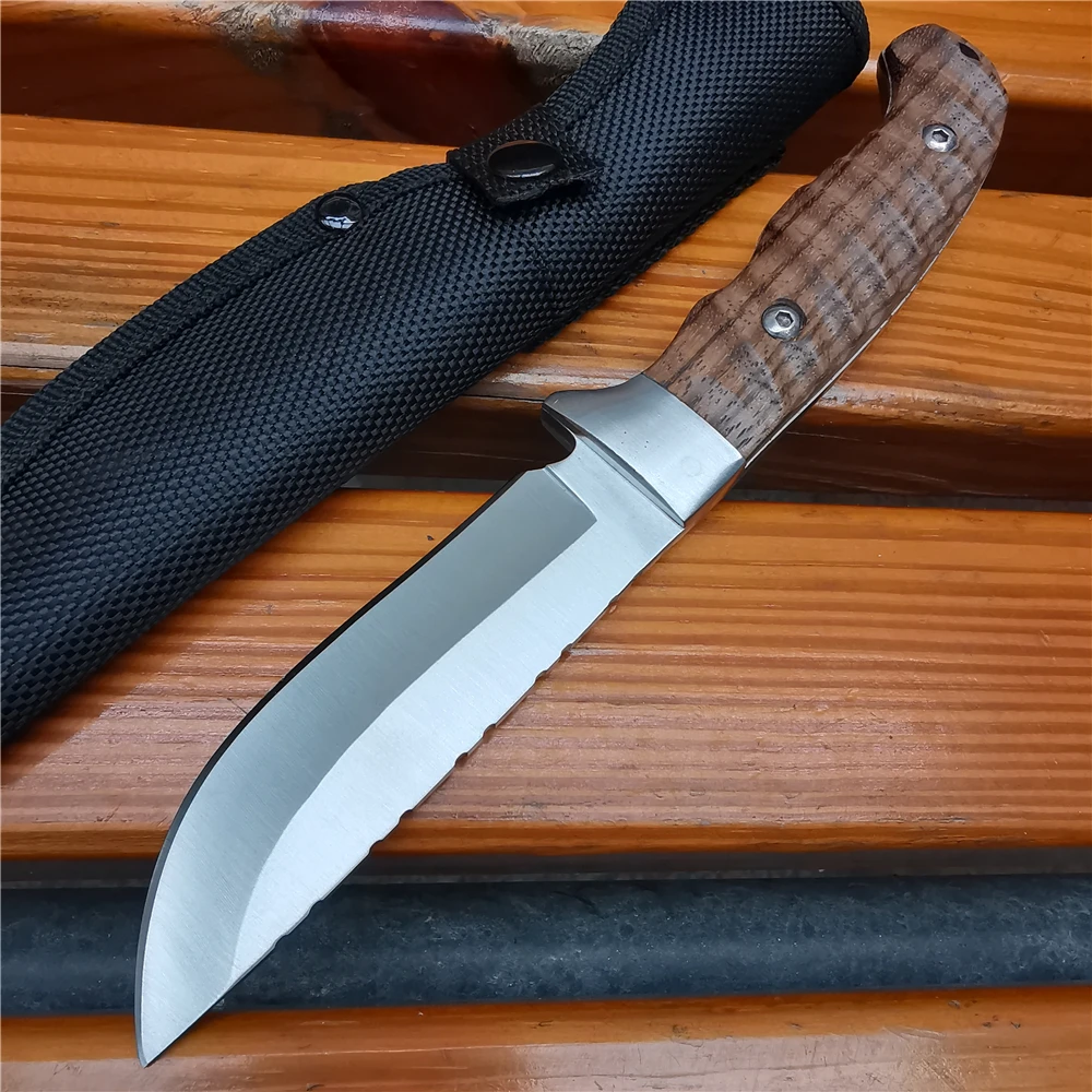 Мини-нож Karambit с кожаным ножом портативный нож-коготь походный Тактический