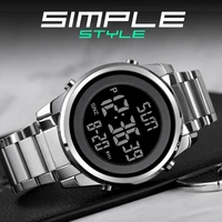 skmei digital mens watches fashion led men digital wristwatch male clock hour for mens reloj hombre electronic watch 1611