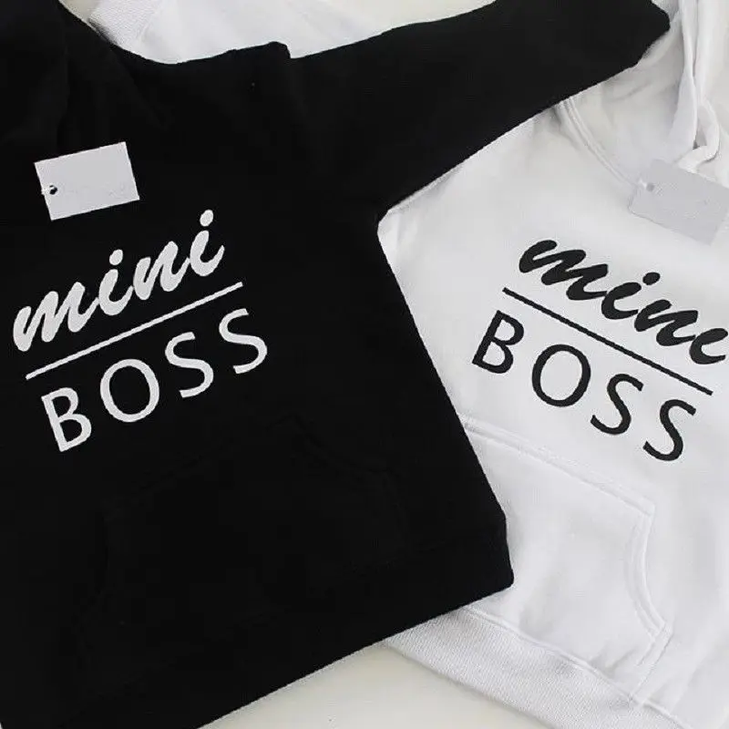 Newborn Kids Toddler Baby Boys Girls Letter Printed Hoodies Sweatshirt Tops Infant Autumn Long Sleeve Sweatshirts 0-5T