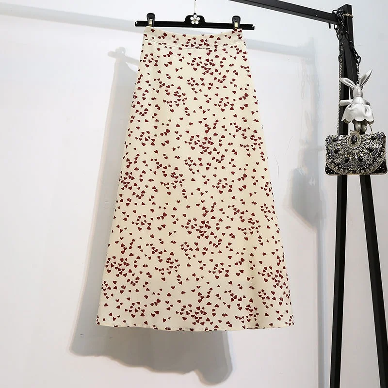 Женские Элегантные легкие летние шикарные юбки А-силуэта с высокой талией милые