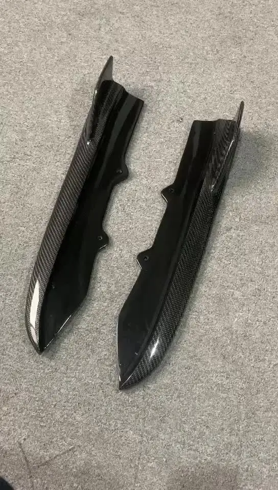 

OTD стиль углеродное волокно задний бампер губа боковой качалка Winglet разветвители закрылки для BMW F30 F32 F33 F36 M Tech