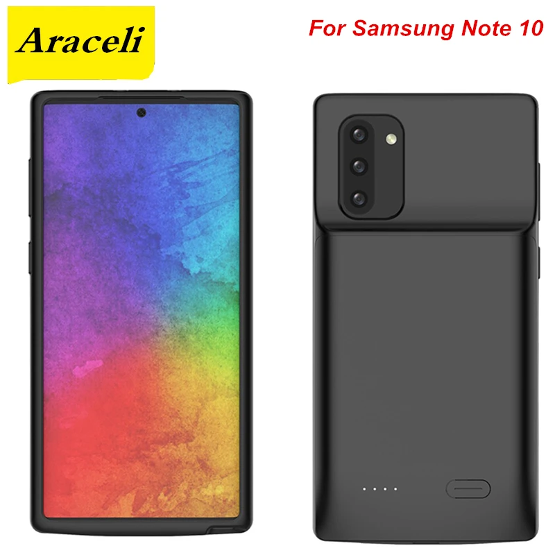 Чехол для аккумулятора Samsung Galaxy Note 10 5200 мАч модный внешний чехол резервного