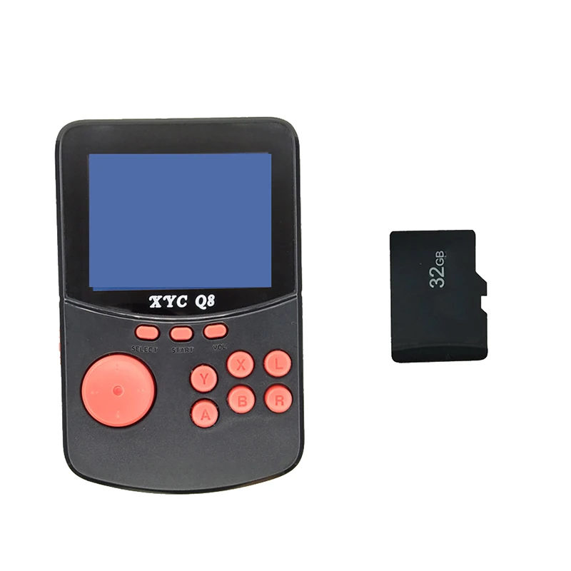 С картой памяти 32G TF карта Ретро ручной видео игровая консоль для NES SNES/MAME/MD/GBA SP 16