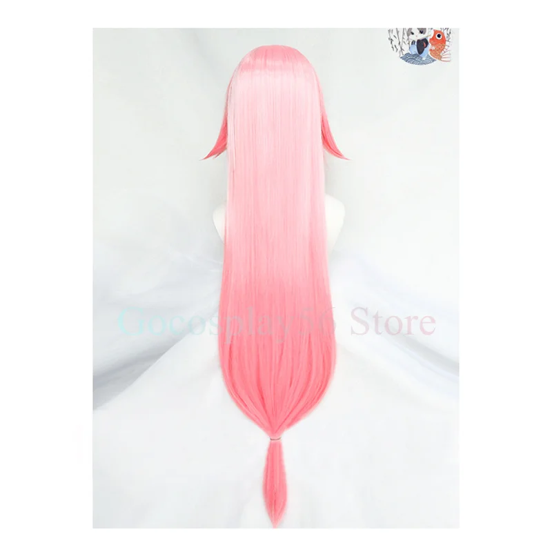 Парик Yae Miko женский для ролевых игр длинный прямой парик из волос с градиентом