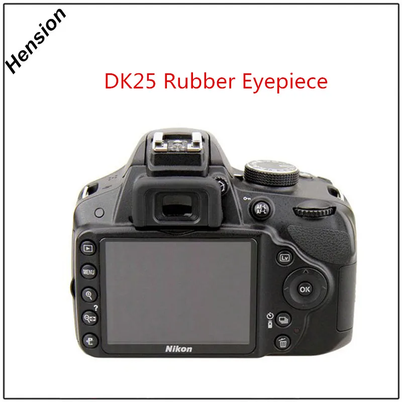 DK25 резиновый окуляр наглазник замена фотовидоискателя для Nikon D5600 D5500 D5300 D5100 D3500