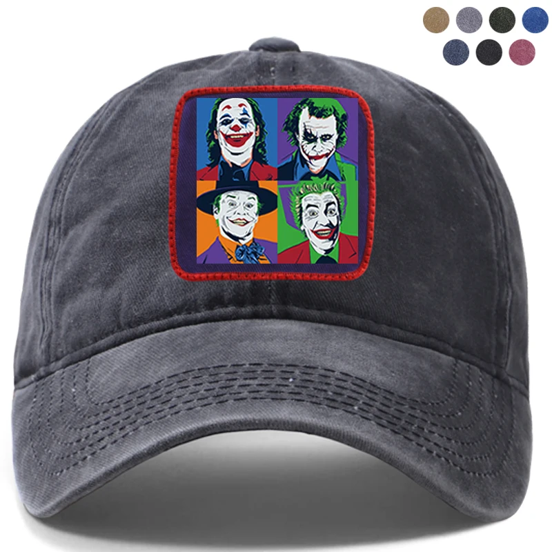 Бейсбольная кепка The Jokers Clown Friends для папы однотонная Кепка с козырьком водителя