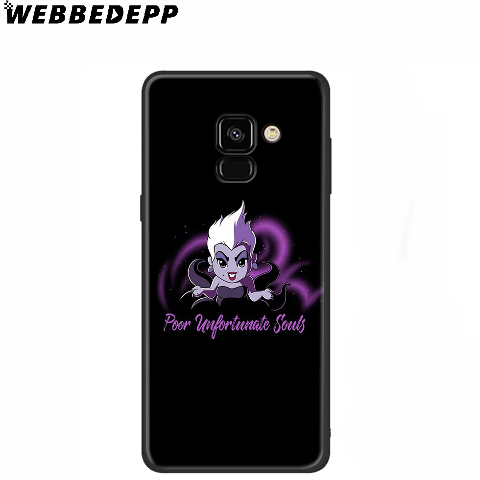 Урсула Русалочка мягкий чехол для samsung Galaxy A70s A50s A40s A30s A20s A20E A10s Note 8 9 10 плюс |