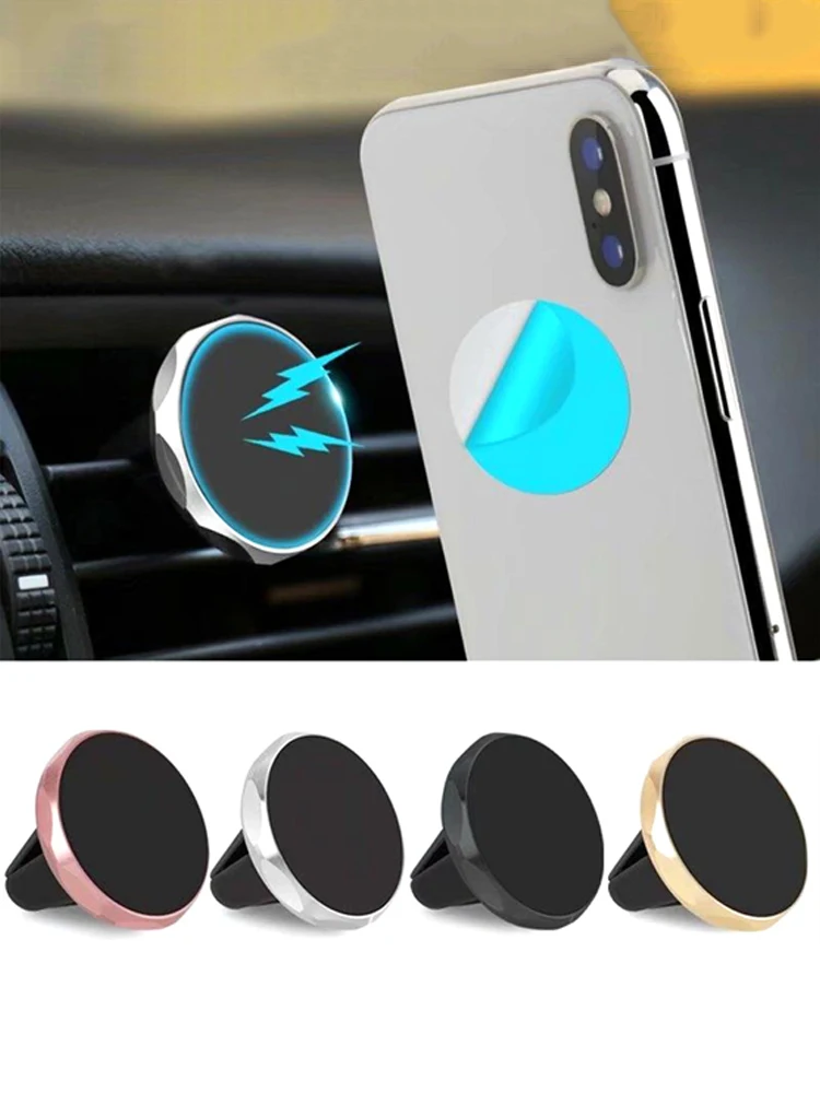 

Car Magnetic Phone Holder Universal Portable Air Vent Mount Magnet GPS Stand Smartphone Holder Car Interior Decoration Accessori