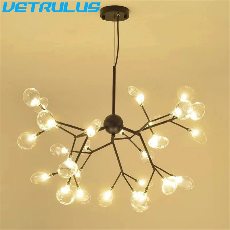 

Modern LED Firefly Chandelier Light Stylish Chandelier Lamp Lustre Salon Lighting Art Decor Luminaire Hanging Light Fixtures