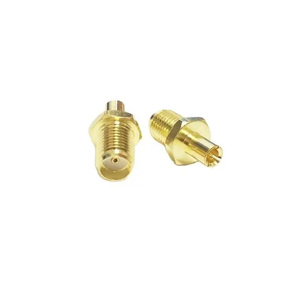 Lots of 10pcs SMA Female to TS9 Male Connector RF Adapter Straight Goldplated for 3G USB Modem Wholesale Price