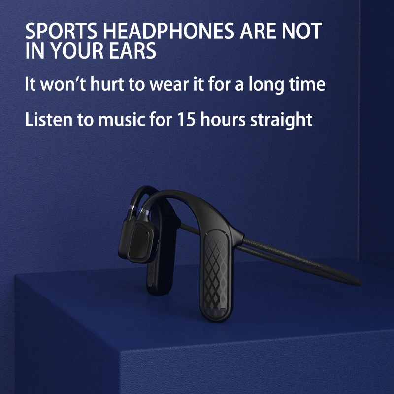 Универсальные наушники с костной звукопроводимостью Bluetooth-совместимые