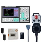 Набор 5-осевых автономных контроллеров с ЧПУ, система управления движением SMC5-5-N-N 500 кГц, 7-дюймовый экран, 6-осевой маховик аварийной остановки