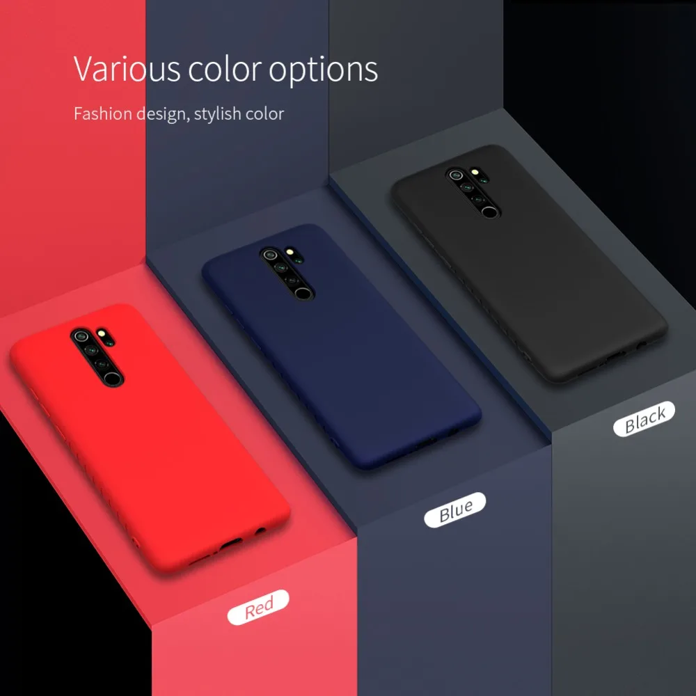 Для Xiaomi Redmi Note 8 7 Pro 7S чехол Nillkin прорезиненный ТПУ чехол силиконовая задняя крышка для Xiaomi Redmi Note 8 7 Pro Чехол для телефона